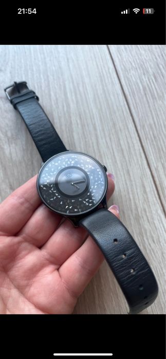 Zegarek damski cover piedra swiss made kryszałki svarowski czarny pase