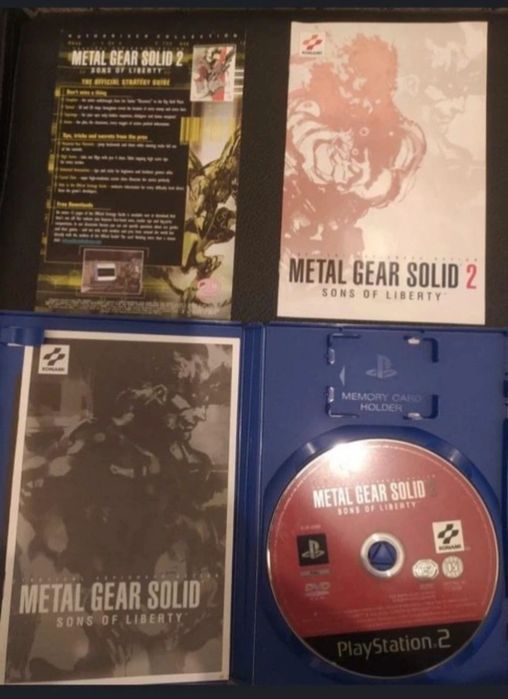 Metal Gear Sólid 2 PlayStation 2