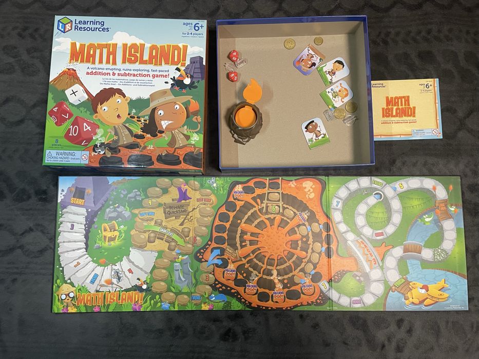 Learning Resources Math Island! — розвивальна настільна гра з математики