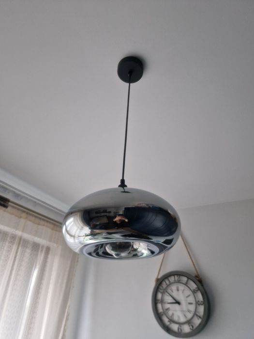 Klosz lampy z dymionego szkła stan idealny