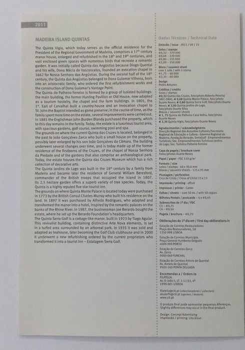 Quintas da Madeira - Pagela