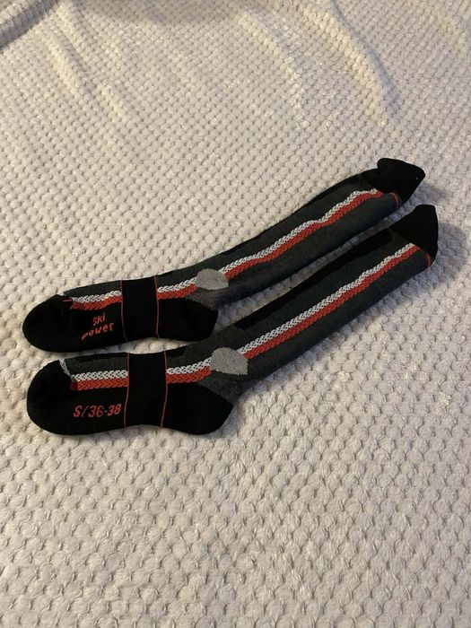Długie skarpety ski power rozmiar 36-38