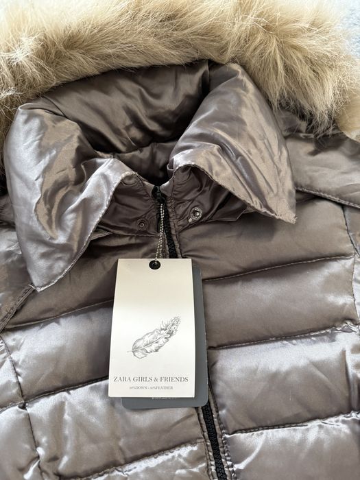 Куртка на дівчинку zara, 5-6 років. Осінь-зима
