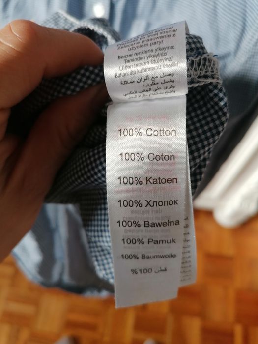 Koszula new look niebieska kratka 42