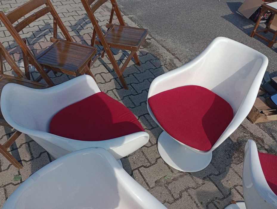 Krzesła tulip chair lata 60 Eero Saarinen
