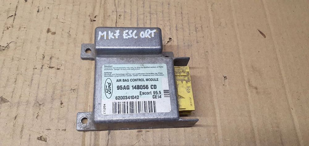 Moduł Sensor Airbag Poduszek Ford Escort MK7 95AG-14B056-CD