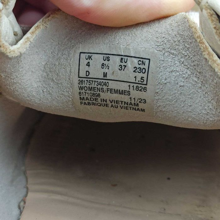 Туфлі, мокасини Clarks Wallabee Розмір 37 (23,5 см.)