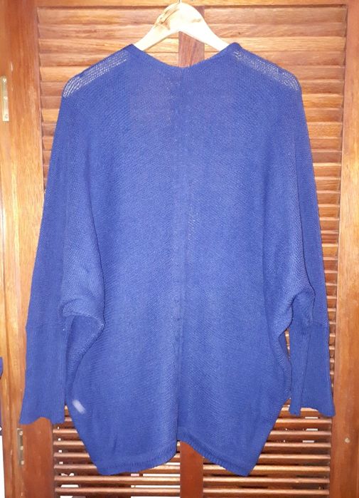 Cardigan/Casaco de malha azul Zara - L/XL