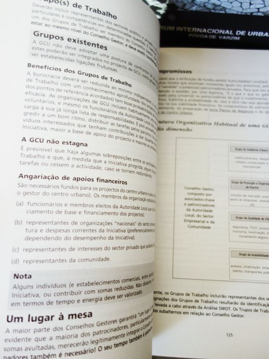 A gestão do centro urbano - tomo I