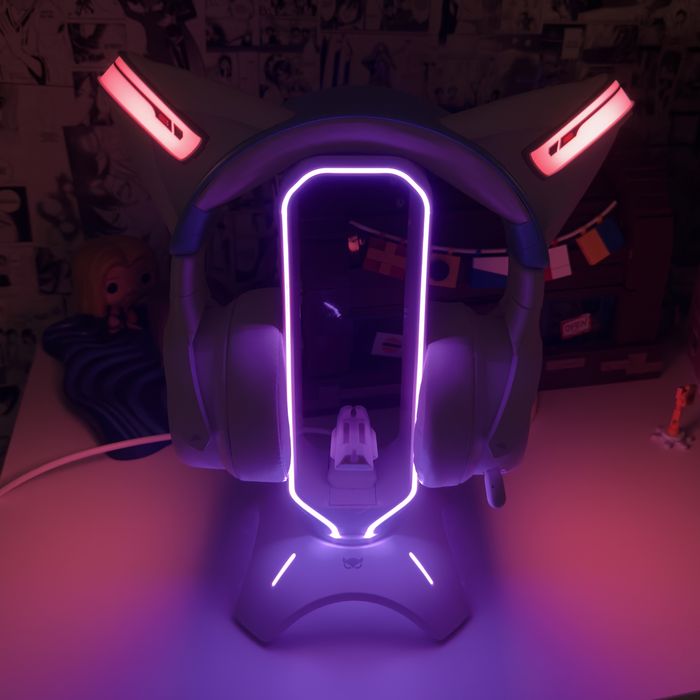 Набір Навушники Hatsune Miku Yowu Limited Edition + RGB підставка