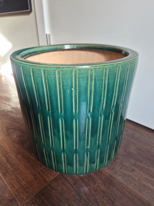 Vaso verde porcelana