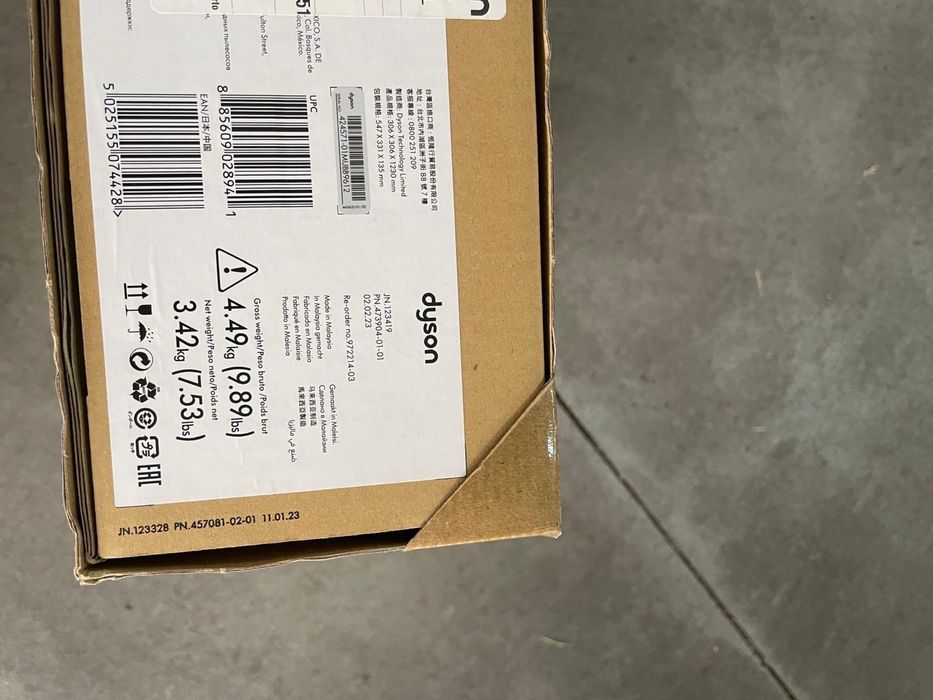 Base de Carregamento Dyson (Outsize, V15, V11) – Nova, Selada em Caixa