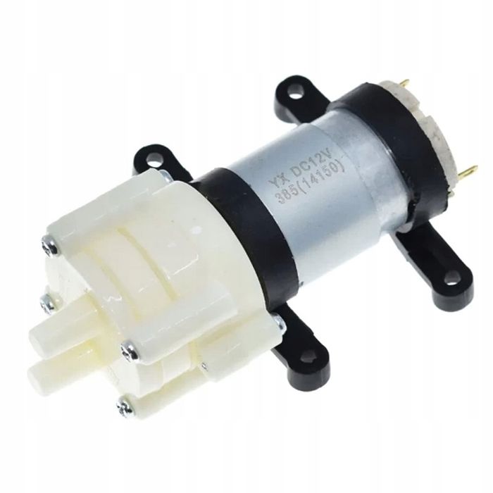 Mini Pompa pompka wody cieczy Membranowa 12V 3W Silnik R385 Poznań ...