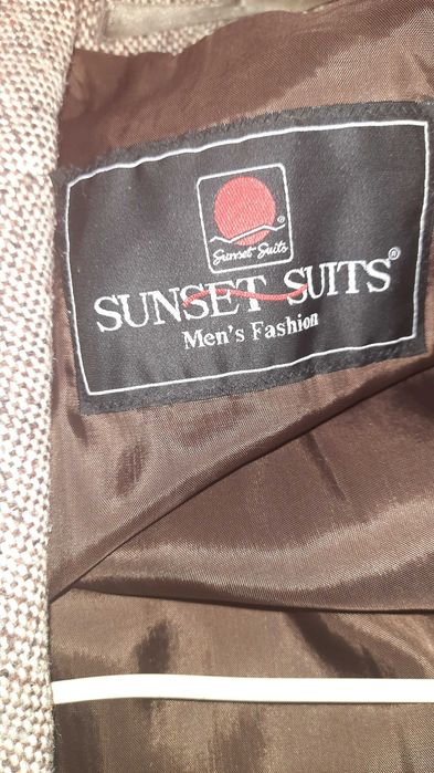 budrysówka męska; męski płaszcz krótki; marynarka wełniana