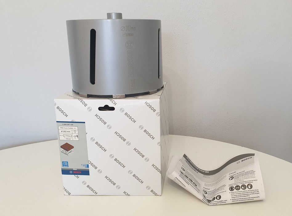 Koronka diamentowa do pracy na sucho Bosch Expert fi 202 głęb. 150 mm