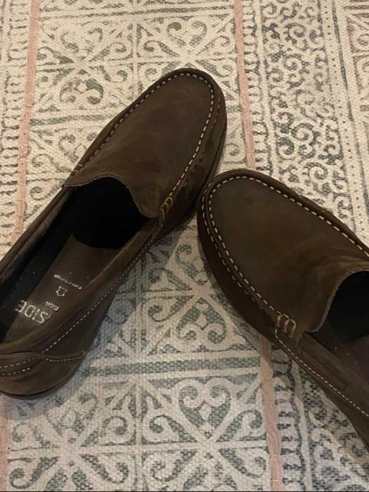 Sapatos Mocassins em pele,  (seaside). Pouco uso.
*Tamanho = 39