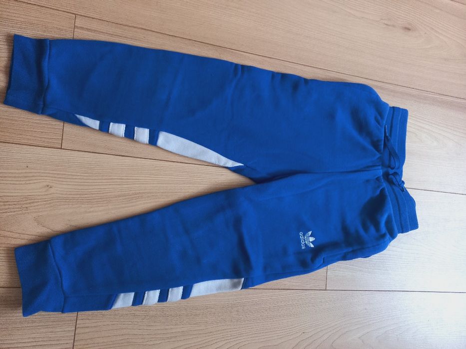 Спортивні штани Adidas 122 см (6-7 років) сині дитячі