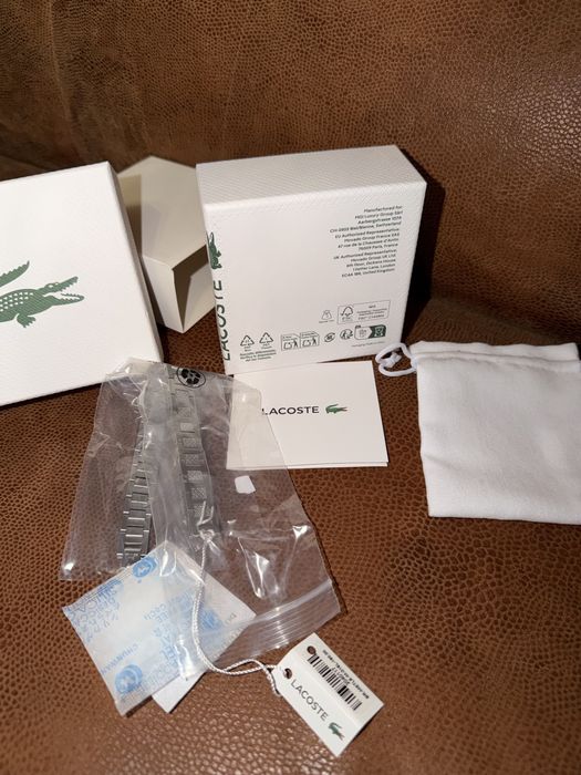 Новий Оригінальний браслет Lacoste, ідеальний подарунок коханому