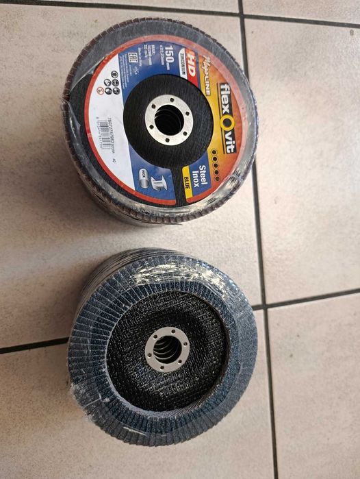Tarcza flexovit 150mm do szlifowania metalu stali drewna ściernica listkowa Z40