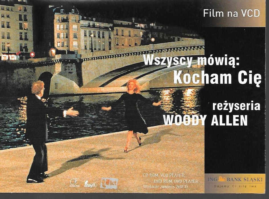 Film VCD - Wszyscy mówią: Kocham Cię