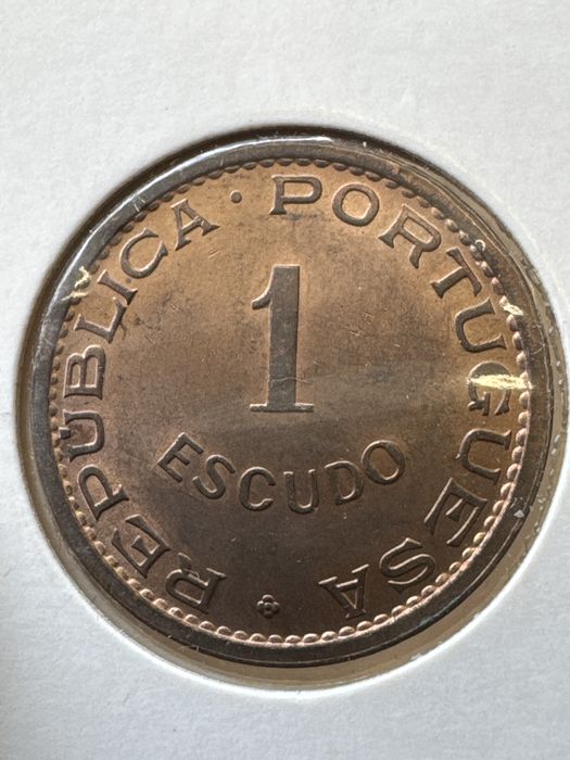 Moeda de 1$ São Tomé e Principe 1971
