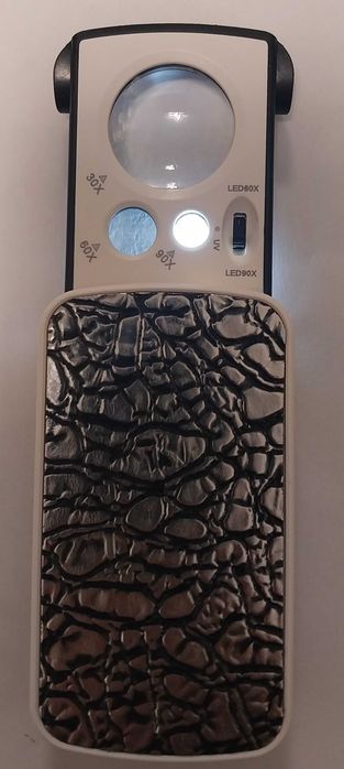 Лупа з лед підсвідкою 30,60,90