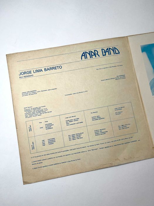 Anar Band Alvorada Vinyl, LP, Album 1977