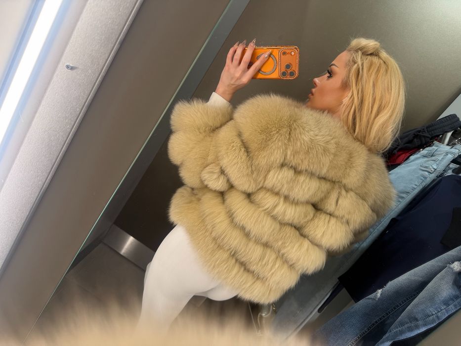 Sprzedam futro lis naturalny