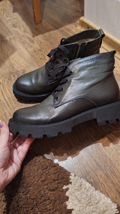 Ботінки сапожки овчина зима 40