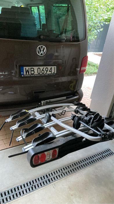 Bagażnik rowerowy na hak na 4 rowery jak Thule