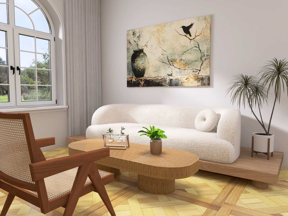 Zatrzymany Moment | Obraz na płótnie premium 150x100 cm | Wabi Sabi 54