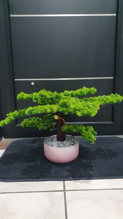 Bonsai pinheiro artificial