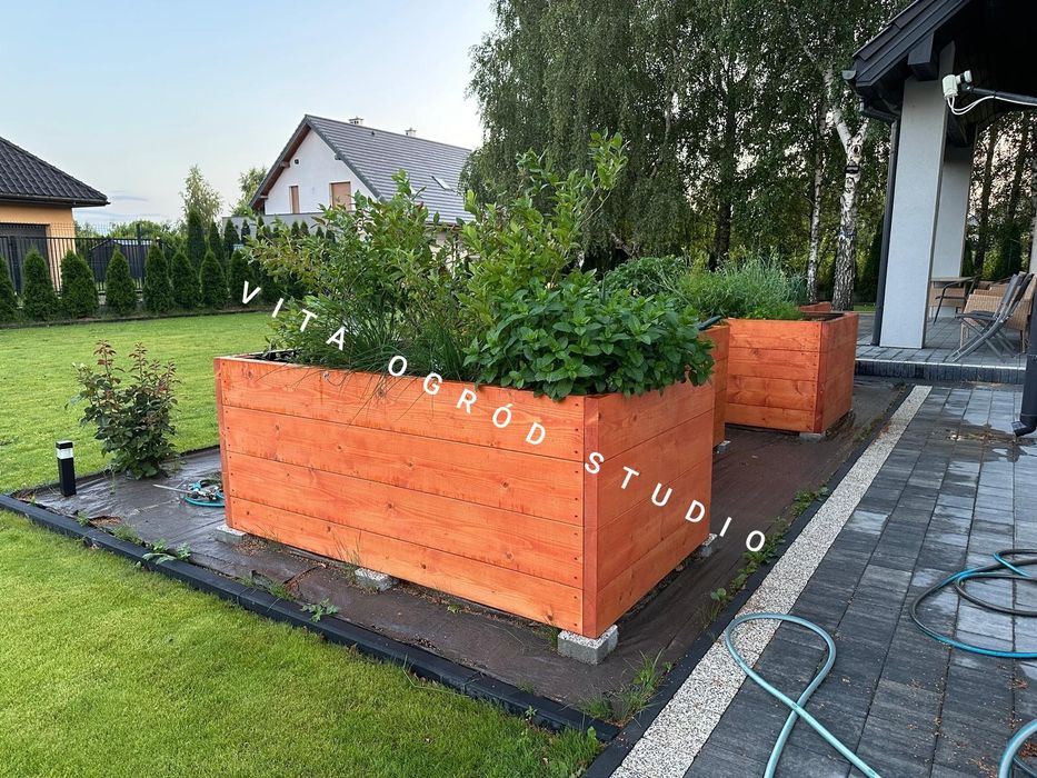 Podwyższone grządki gr. 4,5cm! Warzywnik, inspekt. PREMIUM!