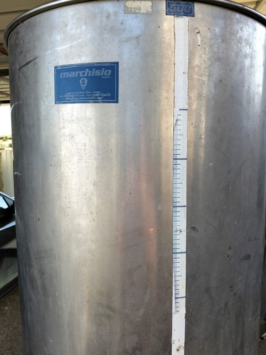 Depósito inox 550 litros