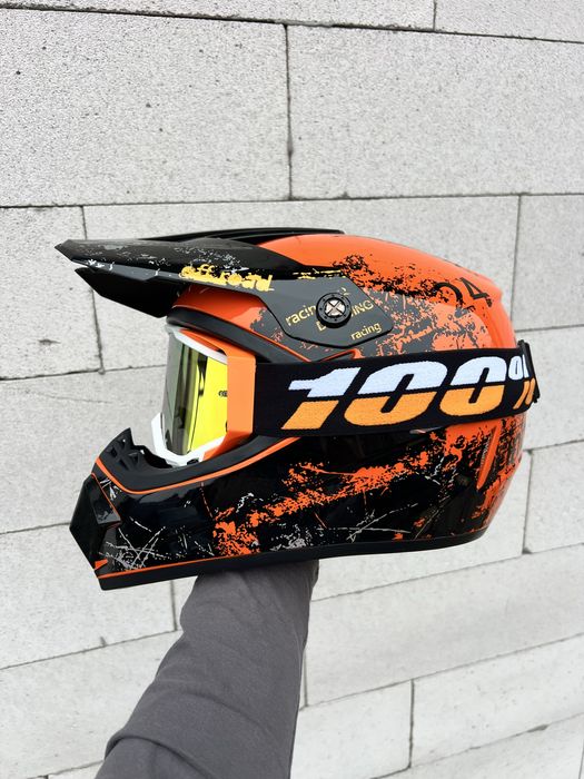 Мотошлем, эндуро шлем, кроссовый шлем, вело шлем, шлем для мотоцикла