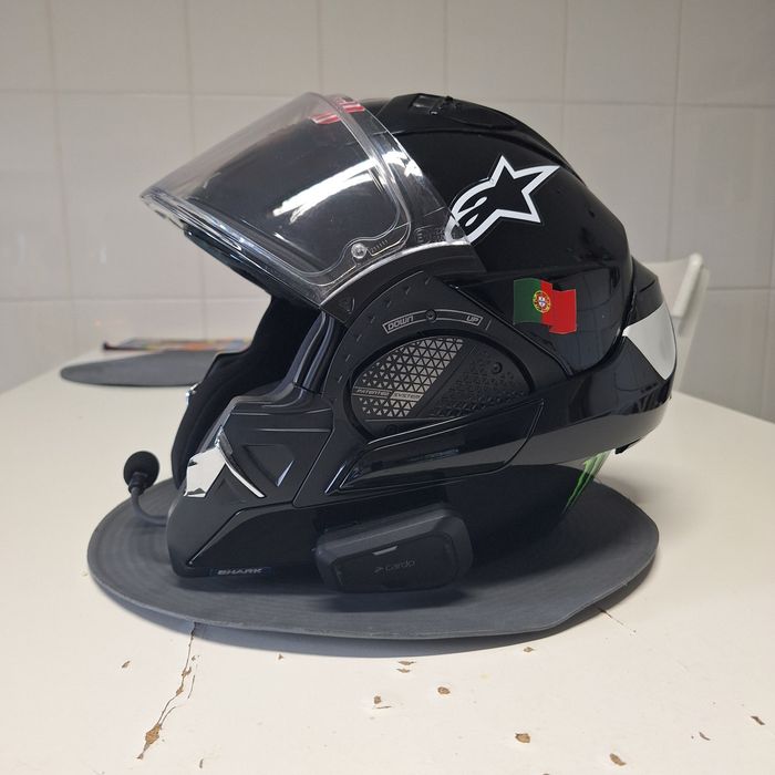 Capacete SHARK Modular preto