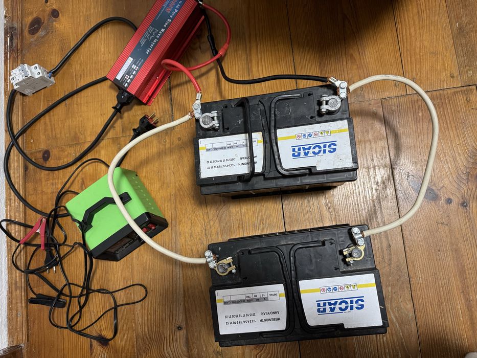 Комплект інвертор та акумулятор