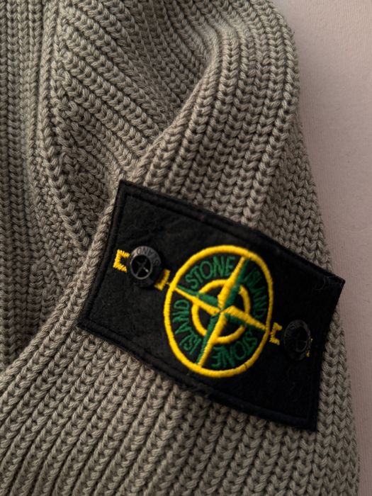 Кофта Халф Зіп Stone Island Grey S-2xl