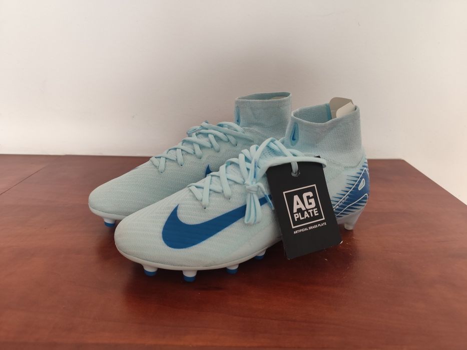 Korki Nike Zoom Mercurial Superfly 10 Elite AG-Pro - Błękitny