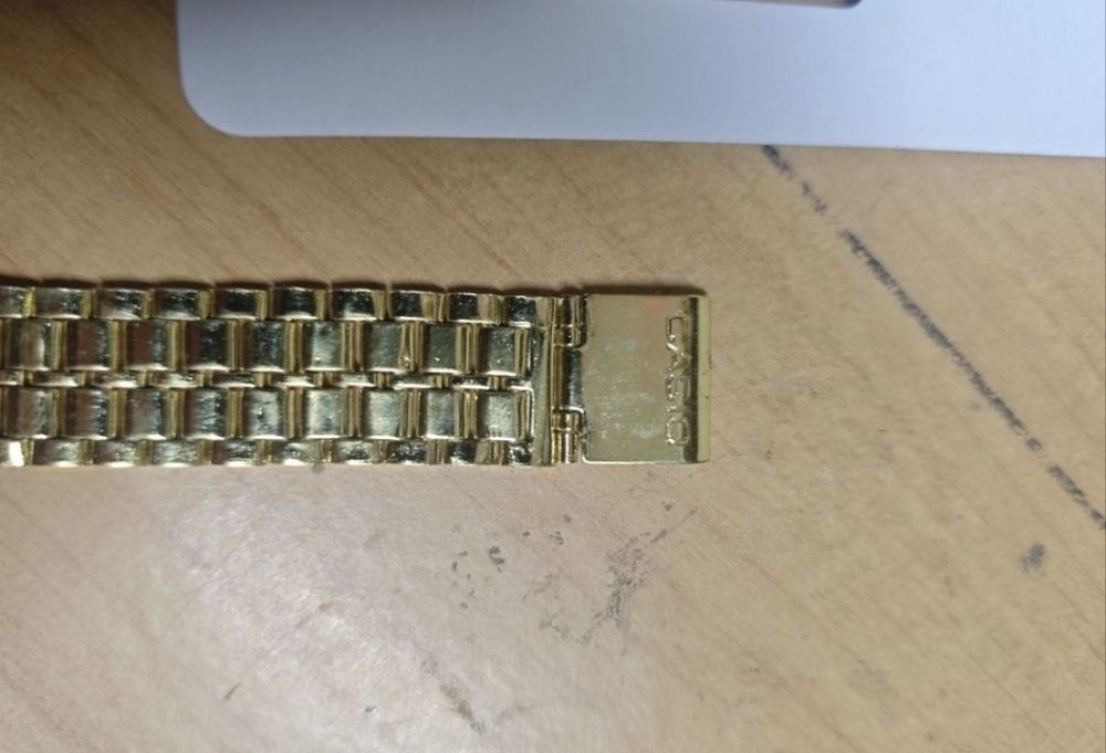 Relógio Casio Dourado A158W - Novo sem uso