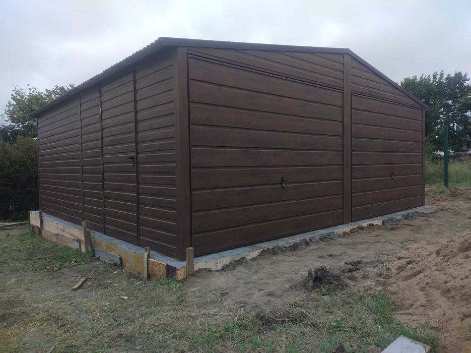 Garaż Blaszany Drewnopodobny PREMIUM PRODUCENT!!!