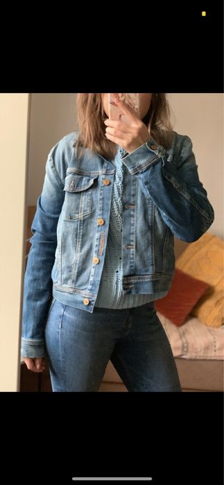 Kurtka jeansowa ramoneska Guess #guesseco