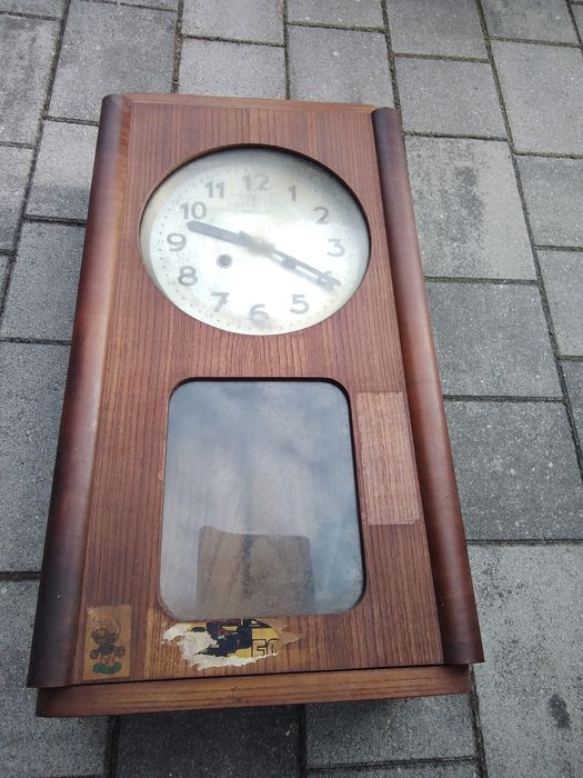 Zegar ścienny Metron typ Z202/2 , Stary zegar Złotów • OLX.pl