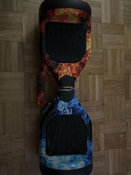 Hoverboard z motywem ognia!!Stan dobry!!Super cena!!