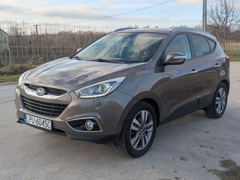 Hyundai ix35 serwis ASO do końca AWD skóra Navi