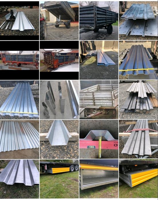 Blacha na burty nadstawki przyczepa rozrzutnik skrzynia Kontener wagon