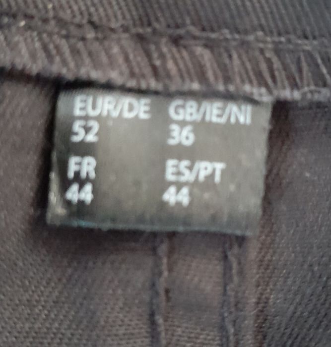 Jardineiras pretas Parkside NOVAS -Tam 44