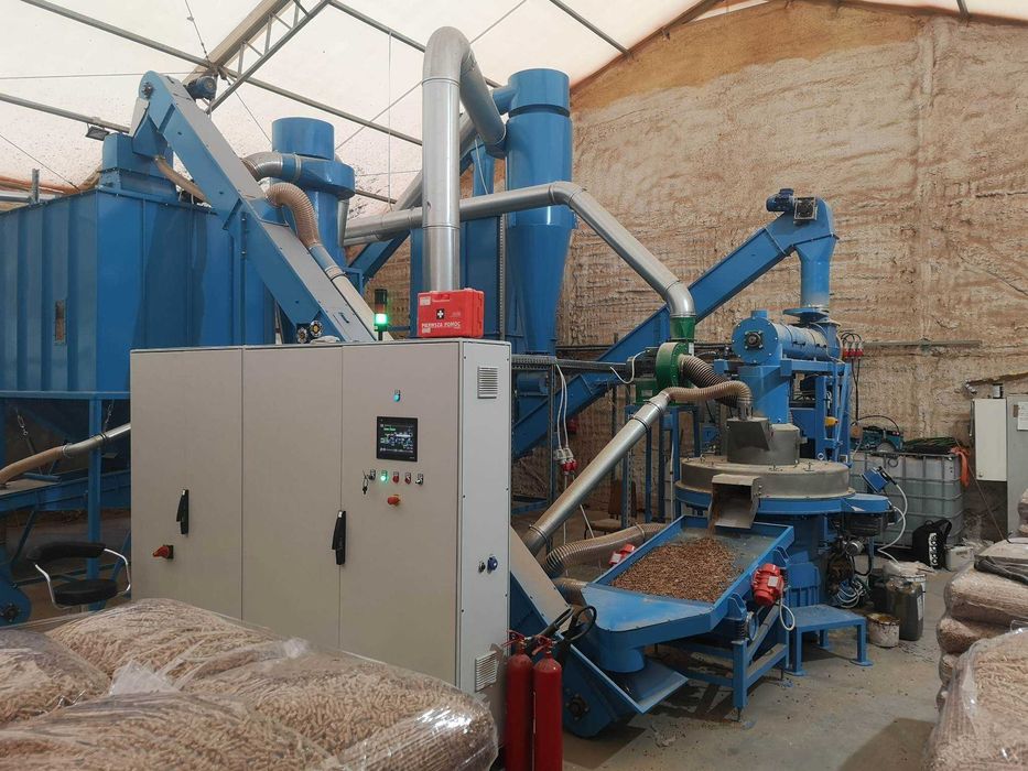 Pellet workowany po 15kg 1t 6mm pelet