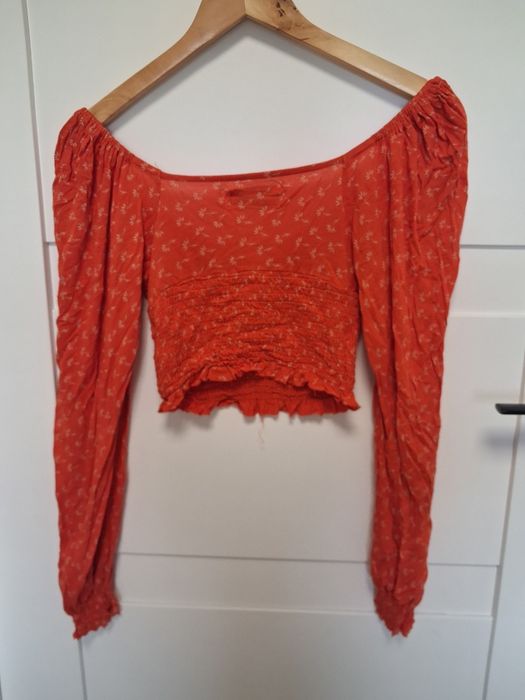 Urban Outfitters koralowa bluzka damska S