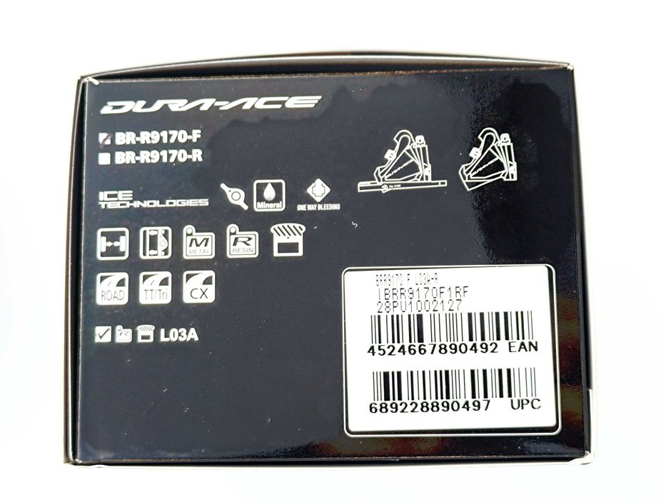Hamulce, zaciski Shimano Dura-Ace BR-R9170, L03A, nowe (755)